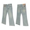 TJ126 Men's 13.6 OZ Mud Vintage Wash Bootcut Jeans