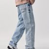 9911 Men's 12 OZ Vintage Salt Wash Relaxed Straight Jeans