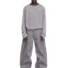 ZJ089 Men's 13.2 OZ Washed Grey Raw Denim Jeans