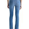 1788183519128977.jpg Women's 10.8 OZ Mid Rise Ankle Length Cropped Slim Straight Jeans