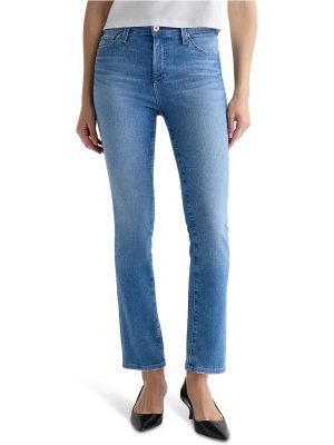 1788183552916246.jpg Women's 10.8 OZ Mid Rise Ankle Length Cropped Slim Straight Jeans