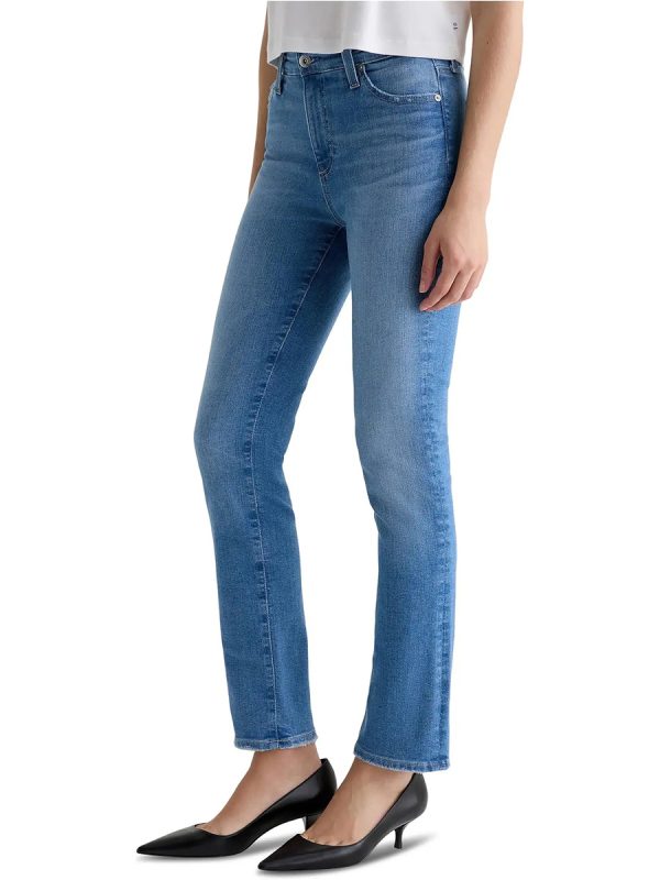 1788183592219204.jpg Women's 10.8 OZ Mid Rise Ankle Length Cropped Slim Straight Jeans