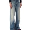 Q213  Men's 14 OZ 100% Cotton Classic Five Pockets Bootcut Jeans