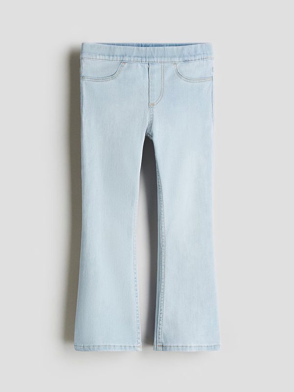 HMKD020  Superstretch Flared Leg Jeans  Cotton 64%, Polyester 34%, Spandex 2%   2-8