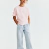 1789052419941726.jpg HMKD021 Daisy Wide Leg Paper-Bag Jeans Cotton 100% 2-8
