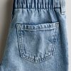 1789052535576354.jpg HMKD021 Daisy Wide Leg Paper-Bag Jeans Cotton 100% 2-8