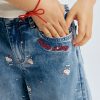 HMKD082  Printed Denim Jacket  Cotton 100%  2-8