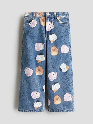 HMKD082  Printed Denim Jacket  Cotton 100%  2-8