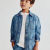 HMKD050  Cotton Denim Overshirt  Cotton 100%  2-8