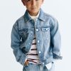 MKD048  Denim Jacket  100% Cotton 2-8