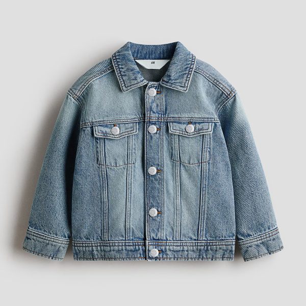 MKD048  Denim Jacket  100% Cotton 2-8