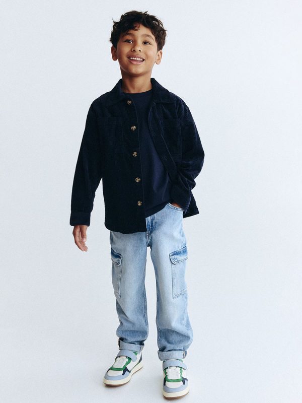 1789129188884078.jpg HMKD014 Relaxed Tapered Fit Jeans Cotton 100%