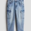 1789129201116921.jpg HMKD014 Relaxed Tapered Fit Jeans Cotton 100%