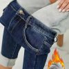 8876  Fleece Denim YL