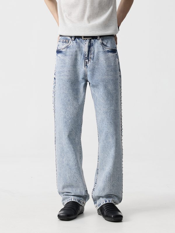 1790101981907115.jpg 19911 Men's 13 OZ Relaxed Straight Acid Snow Wash Beaded Jeans