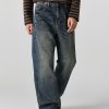 1790220829233135.jpg DL3100 Men's 13.2 OZ Distressed Vintage Wash Bootcut Jeans