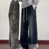 LL693R1  Men's 11 OZ Elastic Waist Winter Fox Fleece Lined Jeans